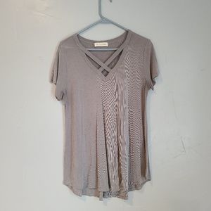 Gray Dressy Shirt